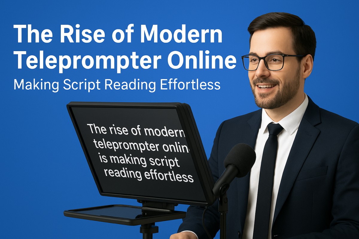 What is a Advanced Teleprompter?
